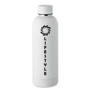 GiftRetail MO6750 - ATHENA Double wall bottle 500 ml White