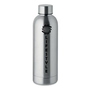 GiftRetail MO6750 - ATHENA Double wall bottle 500 ml matt silver