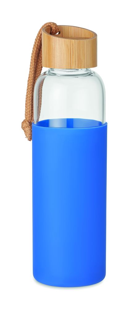 GiftRetail MO6845 - CHAI Glass Bottle 500 ml in pouch