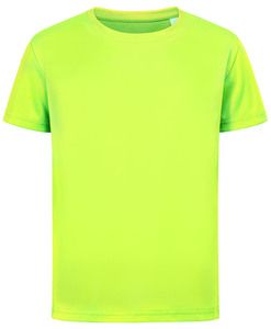 STEDMAN STE8170 - T-shirt Interlock Active-Dry SS for kids Cyber Yellow