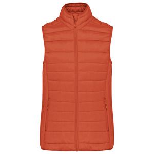 Kariban K6114 - Ladies' lightweight sleeveless down jacket Burnt Ochre