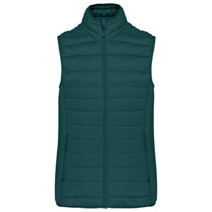 Kariban K6114 - Ladies' lightweight sleeveless down jacket Mineral Green