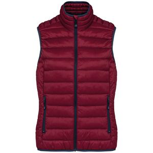 Kariban K6114 - Ladies' lightweight sleeveless down jacket Wine