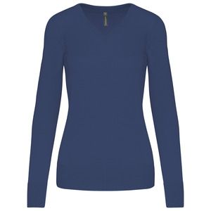 Kariban K966 - LADIES V-NECK JUMPER