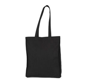Kimood KI5223 - K-loop rectangular shopping bag Black Jhoot