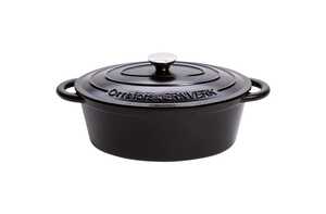 Inside Out LT54010 - Orrefors Jernverk Enamelled Oval Iron Pan 3.5L