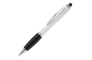 TopPoint LT80433 - Ball pen Hawaï stylus hardcolour White / Black