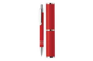 TopPoint LT80536 - Aluminum ball pen in a tube Red