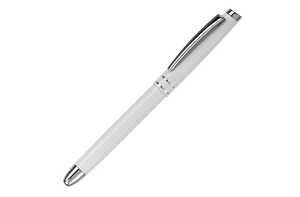 TopPoint LT81155 - Metal rollerball 2 stripes White