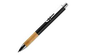 TopPoint LT87286 - Metal pen with wooden grip Black