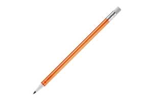 TopPoint LT89251 - Illoc pencil transparent with eraser transparent orange