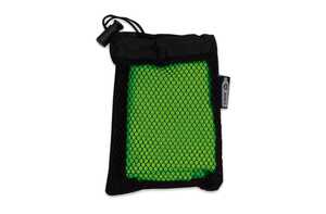 TopPoint LT91204 - R-PET cooling towel 30x80cm Black / Light Green