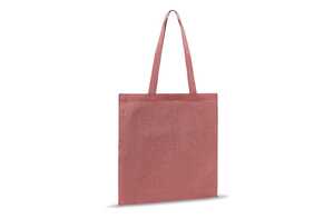 TopEarth LT95198 - Shopping bag recycled cotton 38x42cm Red