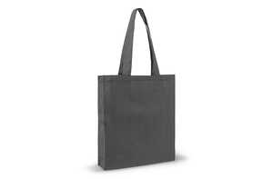 TopEarth LT95199 - Shopping bag recycled cotton 38x42x10cm Grey