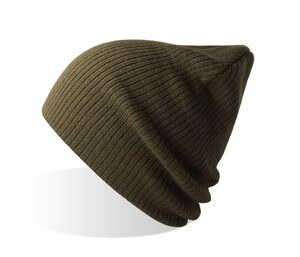 ATLANTIS HEADWEAR AT237 - Long and warm beanie Olive