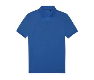 B&C BCU428 - Men's 65/35 recycled polyester poloshirt Royal Blue