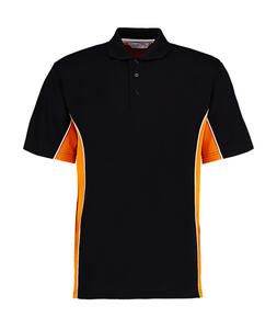 Gamegear KK475 - Classic Fit Track Polo Black/Gold/White