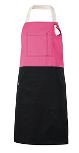 Velilla 404210B - TWO-TONE BIB APRON