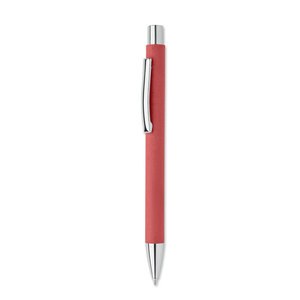 GiftRetail MO2067 - OLYMPIA Recycled paper push ball pen Red