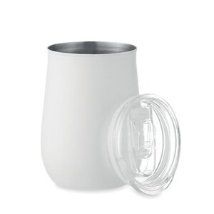 GiftRetail MO2090 - URSA Recycled stainless steel mug White