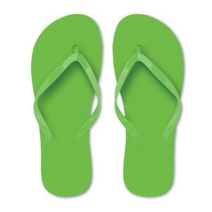No Brand MO9082 - HONOLULU EVA beach slippers Lime