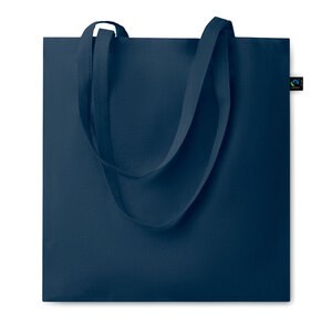 GiftRetail MO2098 - OSOLE COLOUR Fairtrade shopping bag140gr/m² Blue