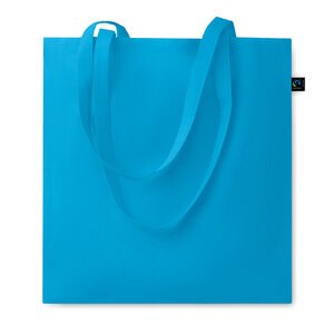 GiftRetail MO2098 - OSOLE COLOUR Fairtrade shopping bag140gr/m² Turquoise