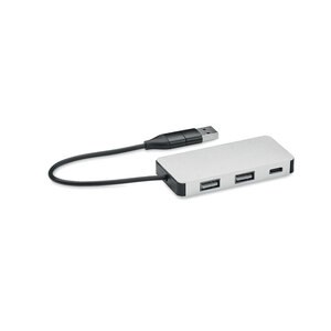 GiftRetail MO2142 - HUB-C 3 port USB hub with 20cm cable