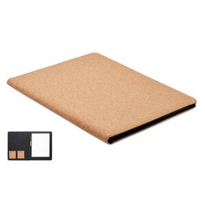 GiftRetail MO2229 - CONCORK A4 cork conference folder Beige