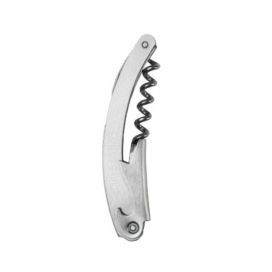 EgotierPro 26123 - Comfortable Metallic Corkscrew for Easy Opening METAL