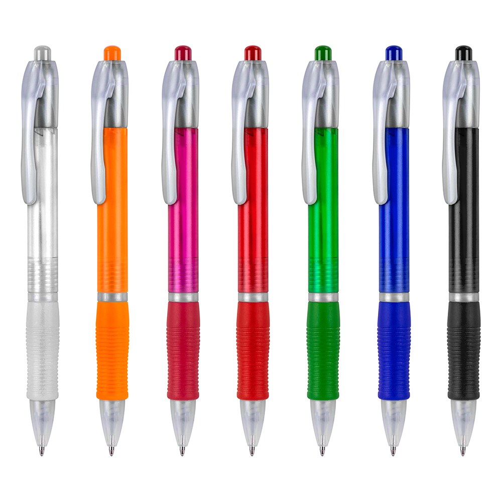 EgotierPro 23140 - Translucent Plastic Pen - Various Colors TRANSLUCENT