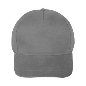 EgotierPro 39090 - Brushed Cotton 5-Panel Cap with Velcro FIRST-CLASS