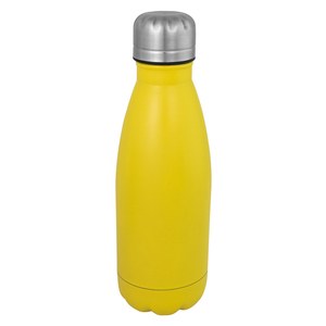 EgotierPro 50048 - 500ml Stainless Steel Bottle SODITA Yellow