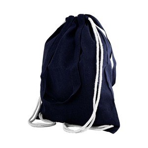 EgotierPro 50542 - Recycled Cotton Backpack 140gr/m2 WATERFALL