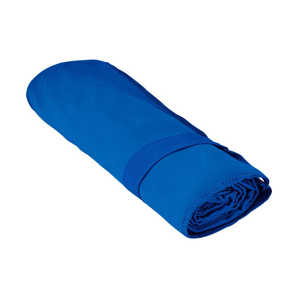 EgotierPro 50685 - Microfiber Towel with Elastic, 80% RPET