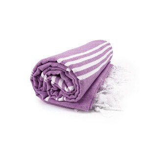 THE ONE TOWELLING OTHSU - HAMAM SULTAN TOWEL Purple / White