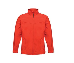 Regatta RGA642 - Interactive Softshell Jacket Classic Red / Seal Grey