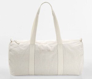 WESTFORD MILL WM258 - STRIPED ORGANIC COTTON BARREL BAG