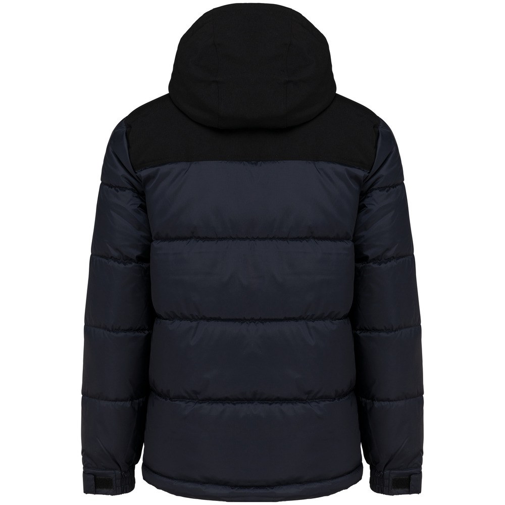 Kariban K6163 - Unisex bi-tone padded jacket with hood