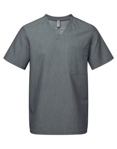 Onna NN200 - Men's short-sleeve stretch tunic Dynamo Grey