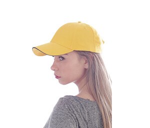 Atlantis AT094 - 6-panel cap with sandwich visor