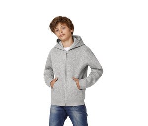 B&C BC504 - Childrens zipped hood