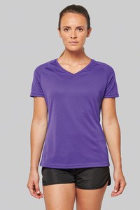 Proact PA477 - Ladies’ V-neck short-sleeved sports T-shirt