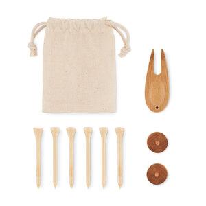 GiftRetail MO6527 - DORMIE Golf accessories set in pouch