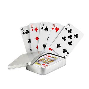 GiftRetail MO7529 - AMIGO Playing cards in tin box