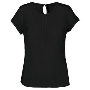 Kariban K5002 - Ladies short-sleeved crepe blouse