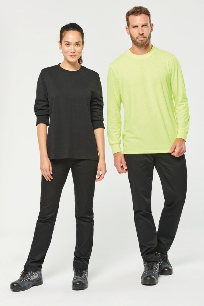 WK. Designed To Work WK303 - Unisex eco-friendly long sleeve t-shirt