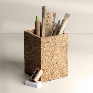 EgotierPro 52574 - Cork Multifunctional Pencil Holder